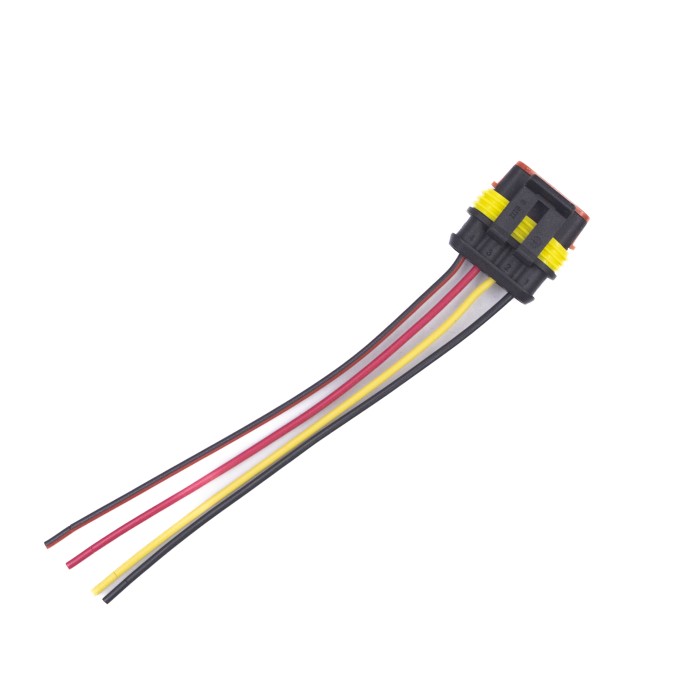 Разъем к бензонасосу, датч. уровня топлива, с проводами (2820881) (SR 00849) SURAI