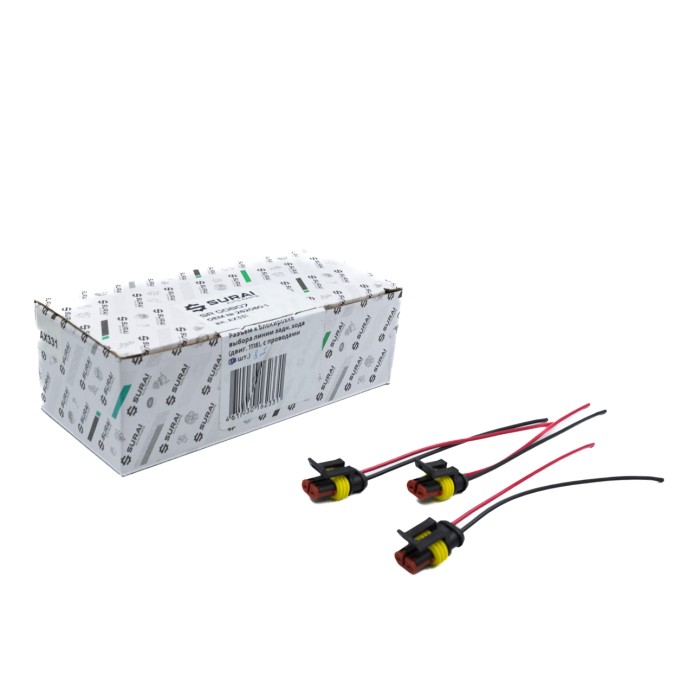 Разъем к блокировке выбора линии задн. хода (двиг. 1118), с проводами (282080-1) (SR 00807) SURAI