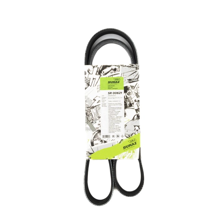 Ремень приводной Лада 2170-2171 (с ГУР) (6PK1115) (SR 00621) SURAI