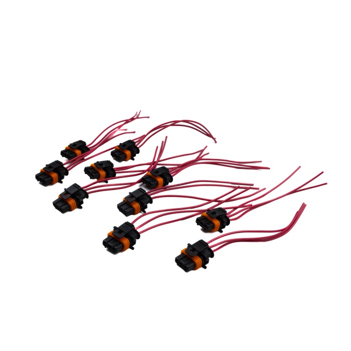 Разъем к датчику абсол. давл., к катушке и модулю зажиг. (н/о), с проводами (1928403110) (SR 00808) SURAI