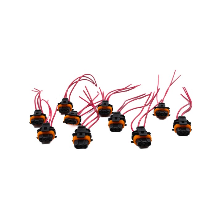 Разъем к датчику абсол. давл., к катушке и модулю зажиг. (н/о), с проводами (1928403110) (SR 00808) SURAI