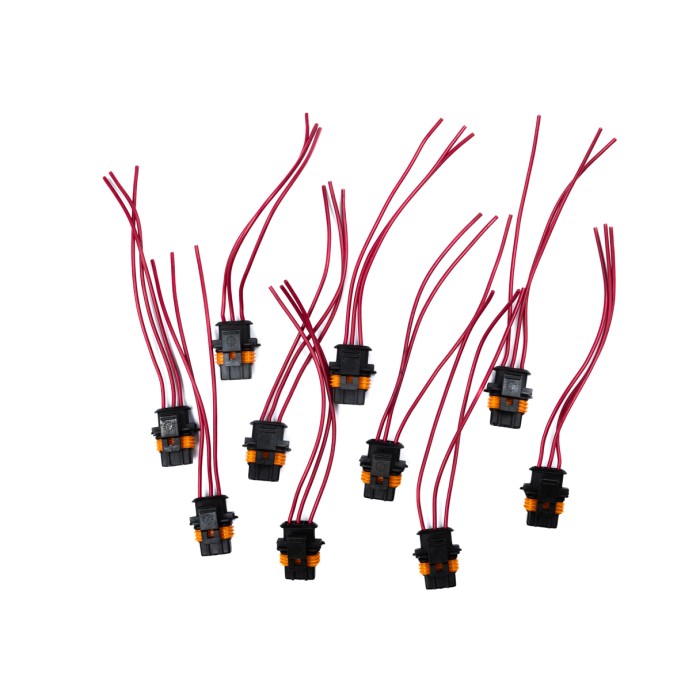 Разъем к датчику абсол. давл., к катушке и модулю зажиг. (н/о), с проводами (1928403110) (SR 00808) SURAI