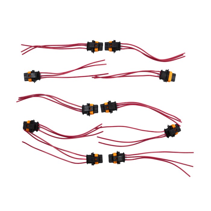 Разъем к датчику абсол. давл., к катушке и модулю зажиг. (н/о), с проводами (1928403110) (SR 00808) SURAI