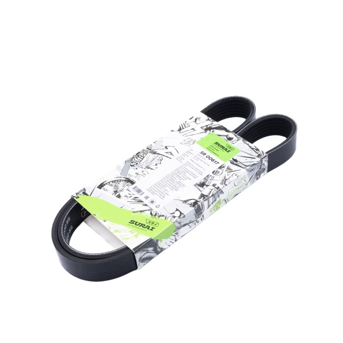 Ремень приводной Лада 2190-2194 1.6i (с A/C) (6PK995) (SR 00617) SURAI