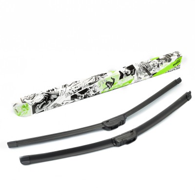 Щётки стеклоочистителя бескаркасные 550/530 (22&quot;/21&quot;) 2 адапт. (hook 9x3) (SRS 70390) SURAI