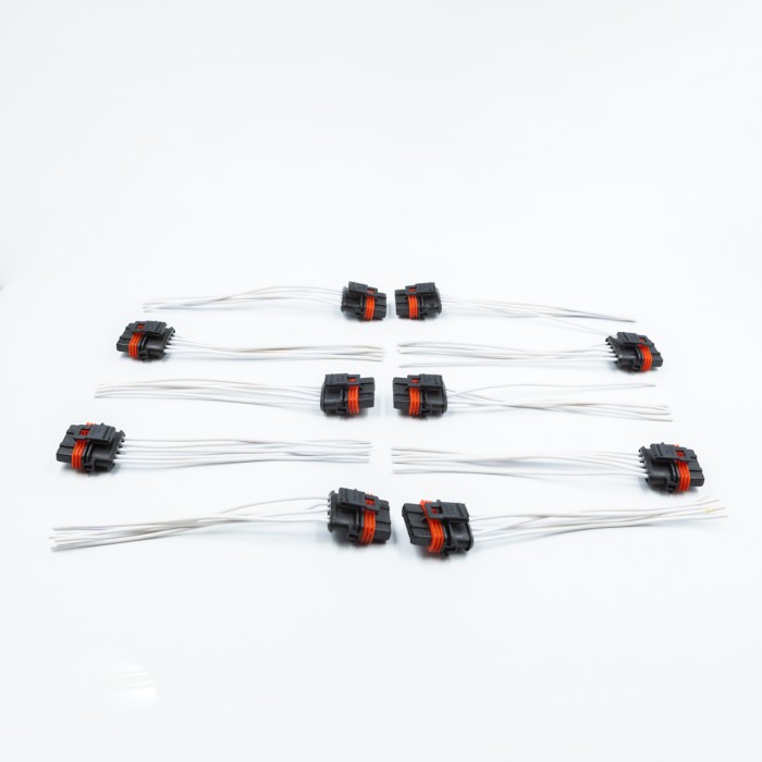 Разъем к датчику массового расхода воздуха, с проводами (1928403813) (SR 00809) SURAI