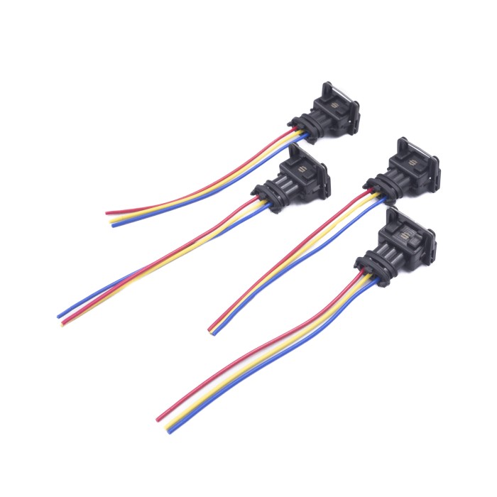 Разъем к датчику скорости, датчику Холла, с проводами (12162547) (SR 00812) SURAI