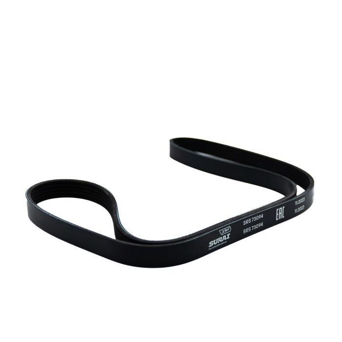 Ремень поликлиновой 5PK1255 Peugeot Partner (96-) 1.6i (SRS 73094) SURAI