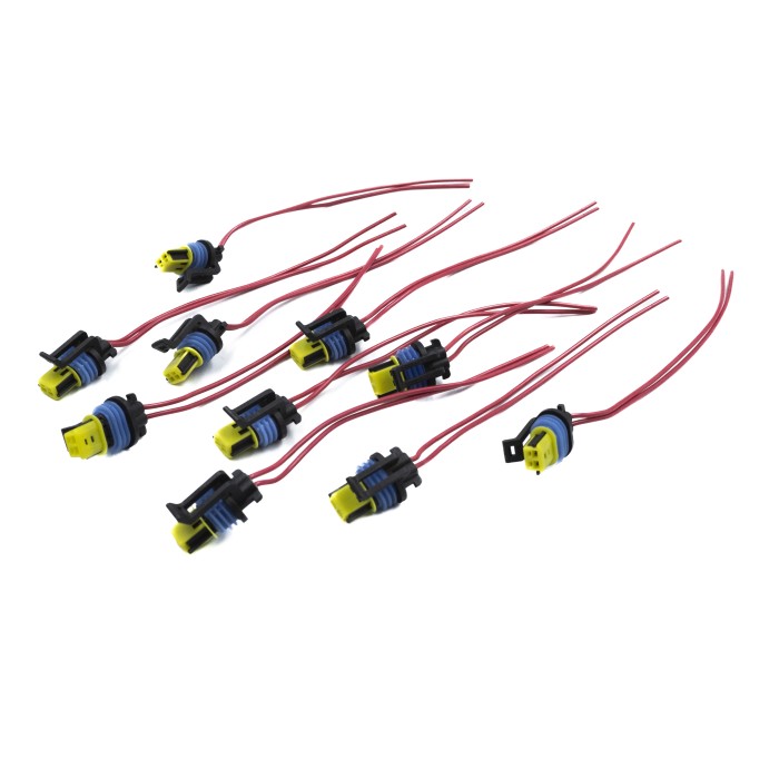 Разъем к датчику темпер. охлаждения жидкости, с проводами (12161194) (SR 00813) SURAI