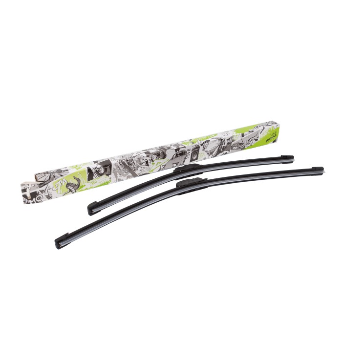 Щётки стеклоочистителя бескаркасные 600/510 (24"/20") 2 адапт. (hook 9x3) (SRS 70394) SURAI