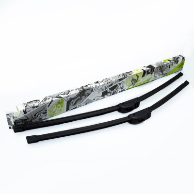 Щётки стеклоочистителя бескаркасные 600/550 (24&quot;/22&quot;) 2 адапт. (hook 9x3) (SRS 70396) SURAI