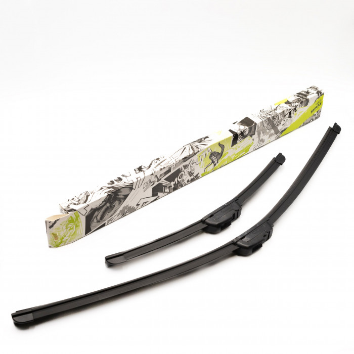 Щётки стеклоочистителя бескаркасные 650/350 (26"/14") 2 адапт. (hook 9x3) (SRS 70397) SURAI