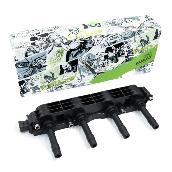 Катушка зажигания Opel Astra H (04-)/Astra G (98-)/Vectra B (95-)/Corsa C (00-) (SRS 70733) SURAI