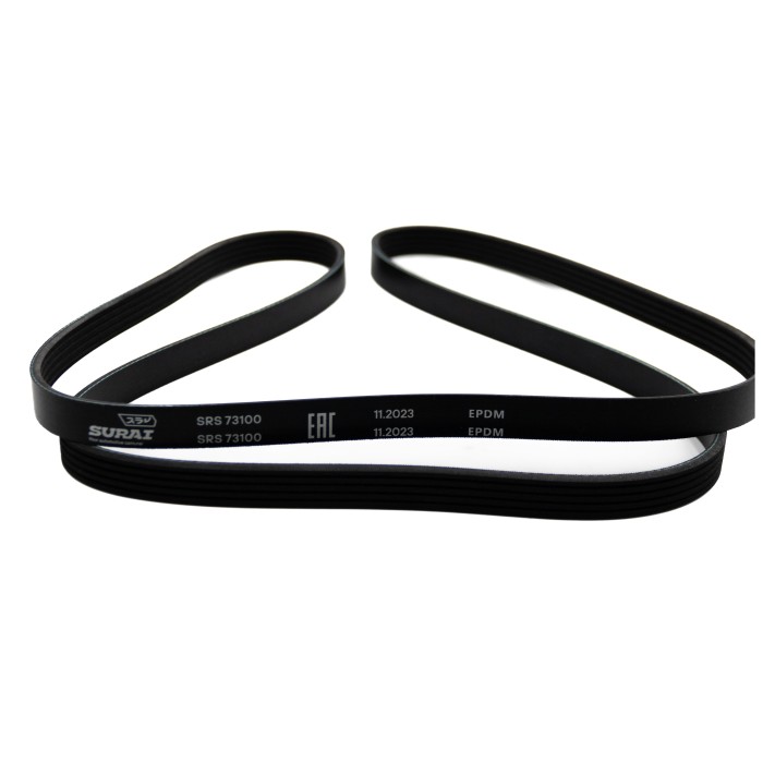 Ремень поликлиновой 5PK1750 Renault Logan (04-) с ГУР и A/C (SRS 73100) SURAI
