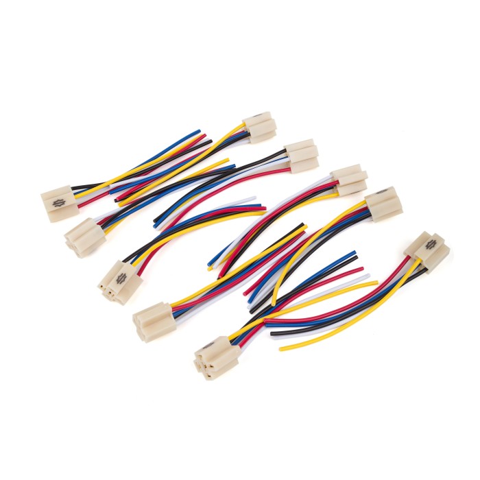 Разъем подключения к 5-и контактного реле, с проводами (2121-3724061) (SR 00820) SURAI