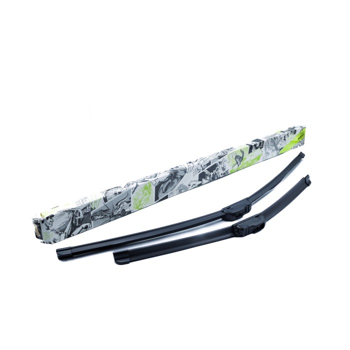 Щётки стеклоочистителя бескаркасные 650/475 (26"/19") 2 адапт. (hook 9x3) (SRS 70399) SURAI