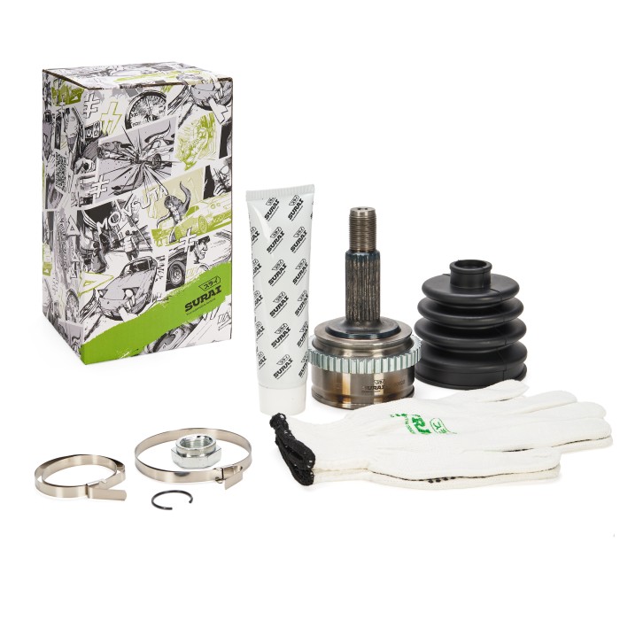 Шрус Лада Vesta SW (15-) наруж. (22 шлц.) (хомут, пыльник, шрус) (SR 00920) SURAI