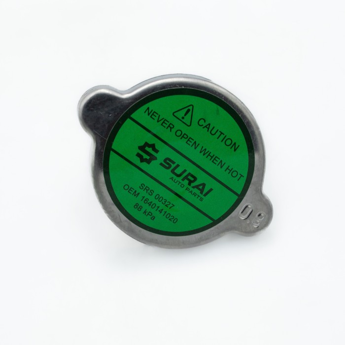 Крышка (пробка) радиатора Toyota/Honda/Mazda/Nissan 0.9 bar (бол. клапан) (SRS 00327) SURAI
