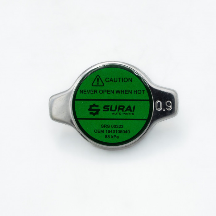 Крышка (пробка) радиатора Toyota/Mitsubishi/Suzuki/Mazda 0.9 bar (мал. клапан) (SRS 00323)