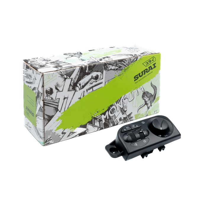 Блок управления светотехникой Лада 2170 (с птф, люкс) (SR 00701) SURAI