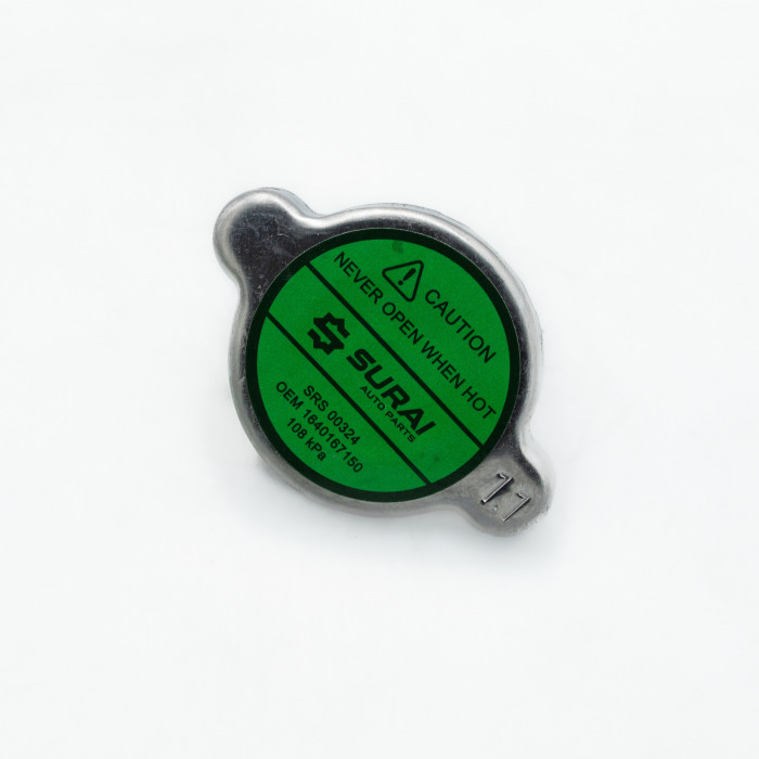 Крышка (пробка) радиатора Toyota/Nissan/Mazda/Hyundai/Kia 1.1 bar (бол. клапан) (SRS 00324)