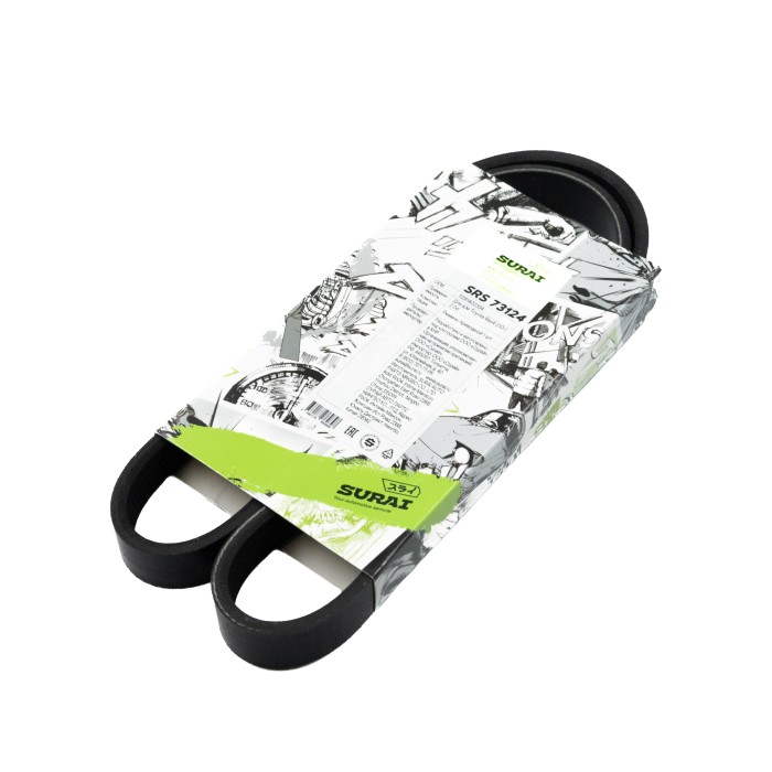 Ремень поликлиновой 5PK884 Toyota Rav4 (00-) 2.0d (SRS 73124) SURAI