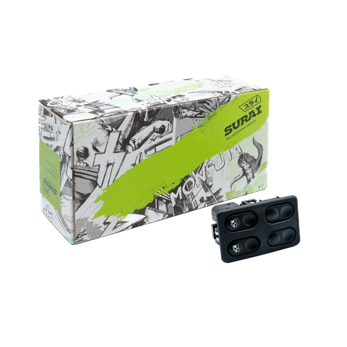 Блок управления стелоподъемниками Лада 2110-2112 (2 двери, норма) (SR 00705) SURAI