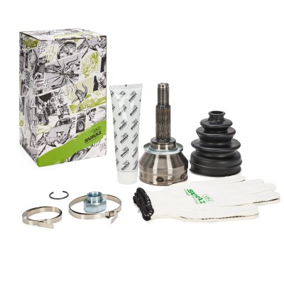 Шрус ЗАЗ 1102 наруж. (хомут, пыльник, шрус) (SR 00927) SURAI