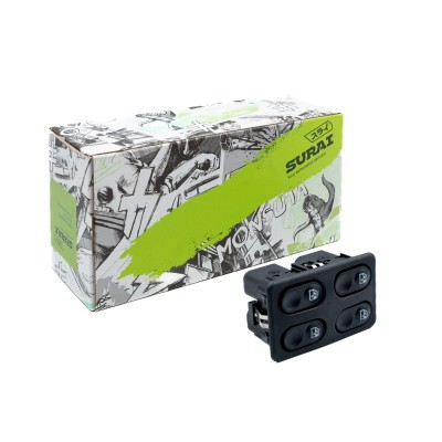 Блок управления стелоподъемниками Лада 2110-2112 (4 двери, люкс) (SR 00707) SURAI